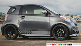 Decal sticker Stripe kit For Toyota IQ sport kit lip carbon skirt body side trim