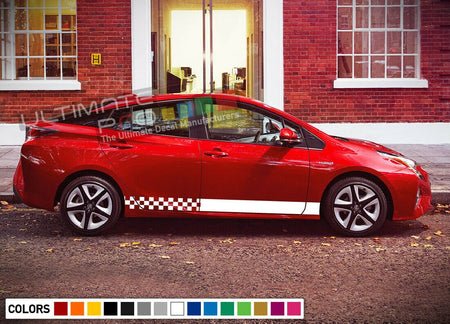 Decal sticker Stripe kit For Toyota prius graphic mirror sport hybrid body tune