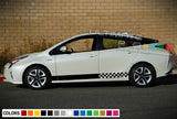 Decal sticker Stripe kit For Toyota Prius graphic mirror sport hybrid body tune