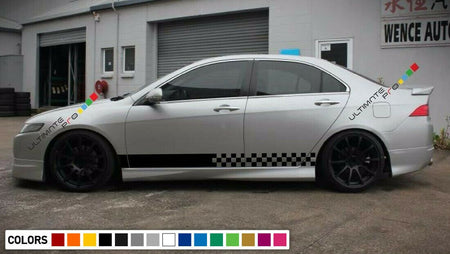 Decal sticker Stripe kit set For HONDA Accord body panel lowering spoiler light