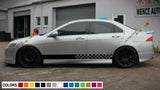 Decal sticker Stripe kit set For HONDA Accord body panel lowering spoiler light