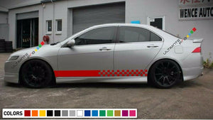 Decal sticker Stripe kit set For HONDA Accord body panel lowering spoiler light