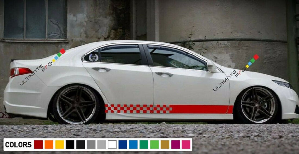 Decal sticker Stripe kit set For HONDA Accord Type R 2000 - 2016 mirror light