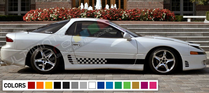Decal sticker Stripe kit set For Mitsubishi 3000 gt mirror light 1990 2001 GTO