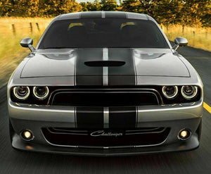 Decal Sticker Stripes Kit for Dodge Challenger SRT Headlight Door Sill Handle RT