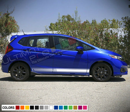 Decal sticker Stripe set For Honda Fit Sport light xenon kit Led Car Seat cover