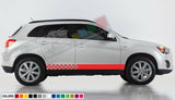 Decal sticker Stripe set For Mitsubishi ASX VRV Outlander Sport light xenon kit