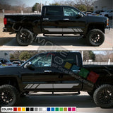 Decal sticker stripes kit For Chevrolet Silverado side 2017 2016 2015 2014 2013