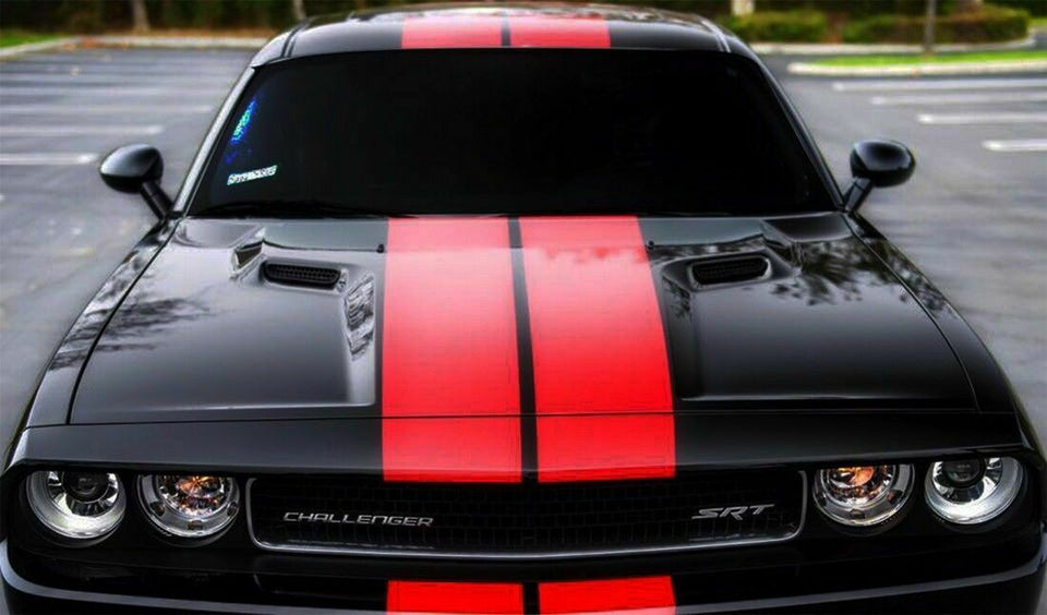 Decal Sticker Stripes Kit for Dodge Challenger SRT Headlight Door Sill Handle RT