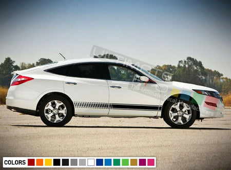 Decal Sticker Stripes Kit For Honda Crosstour Bumper Exhaust Light Front 2015