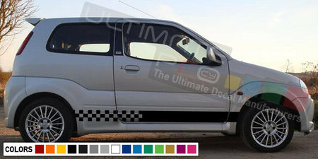 Decal sticker Stripes kit For Suzuki Ignis body light Graphic left right roof