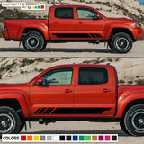 Decal sticker stripes kit For TOYOTA TACOMA side steps 2013 2017 2016 2015 2014