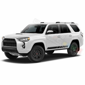 Decal Sticker Stripes Side Door for Toyota 4Runner 2002 2003 2004 2005 2006 2007