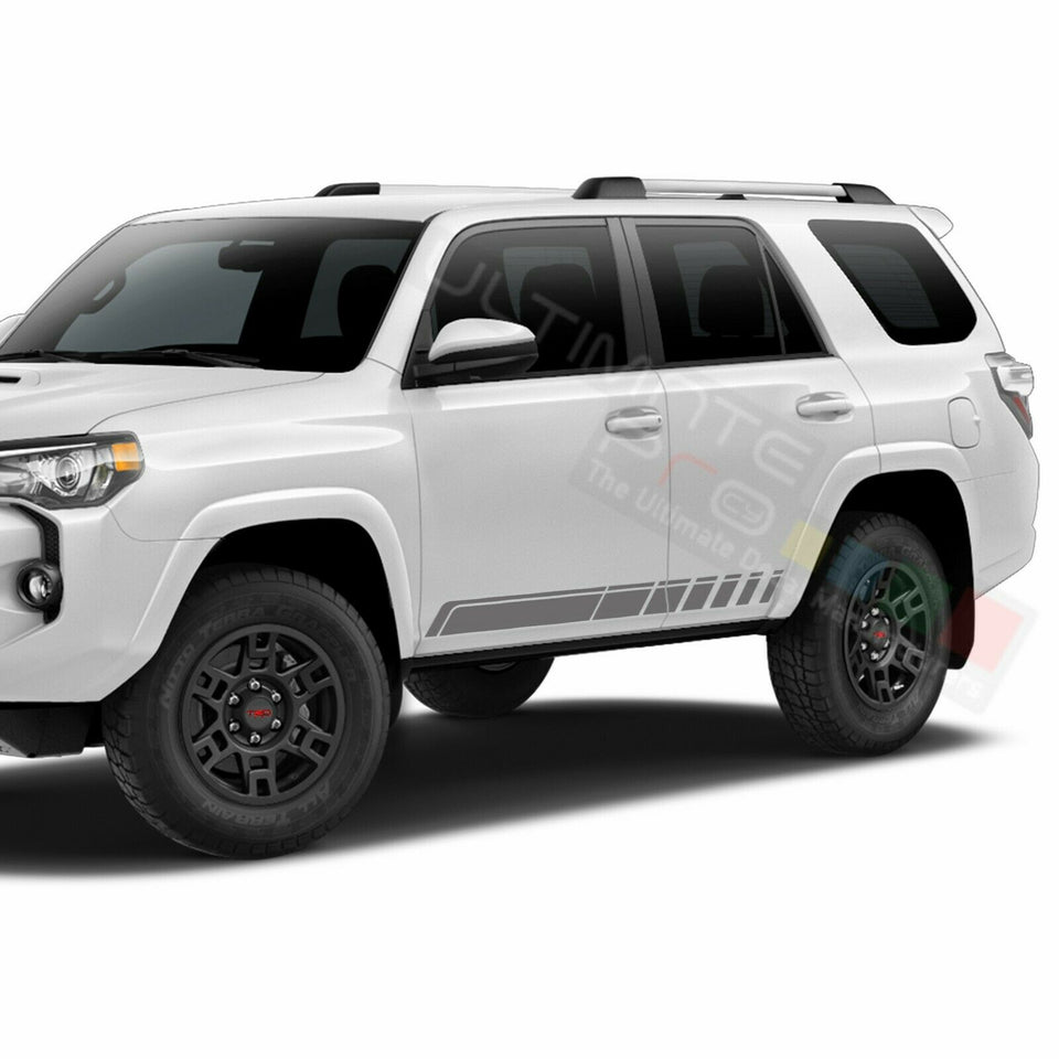 Decal Sticker Stripes Side Door for Toyota 4Runner 2009 2010 2011 2012 2013 2014