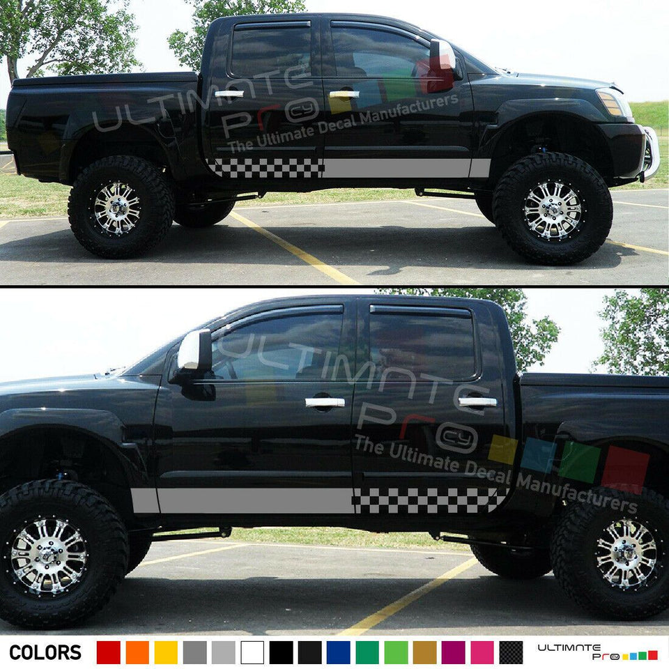 Decal stripe kit for Nissan titan 4x4 2009 2011 2012 2013 2014 2015 2016 2018