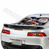 Decal Sun Visor Rear Window See Thru Sticker Perforated for Chevrolet Camaro