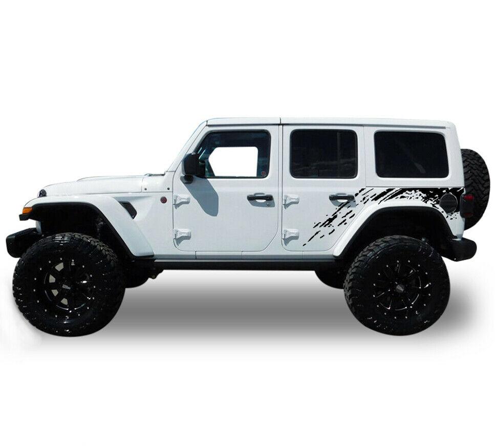 Mud Splash Wrap for Jeep Wrangler JL 2018 2019 2020 2021 2022 2023 2024 Sticker Skirt trunk Vent Splash