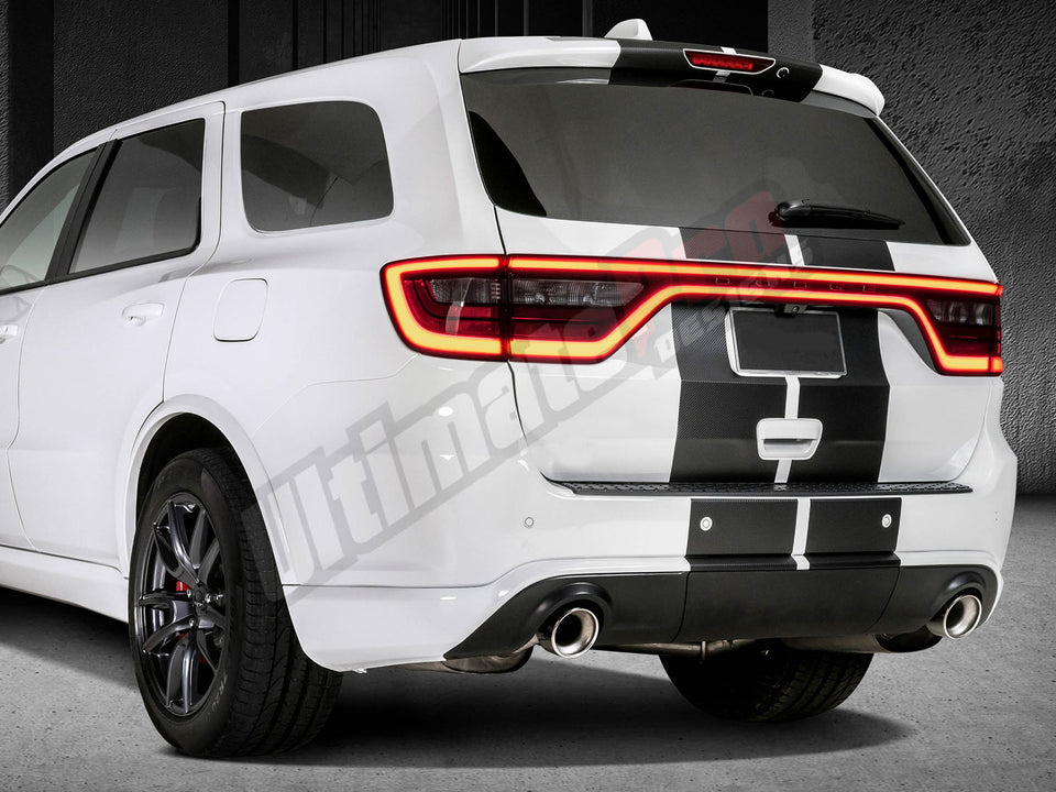 Redline Dual Decal stripes compatible with Dodge Durango 2022 SRT 392 AWD hood roof SXT, GT,GT PLUS,CITEDEL,RT