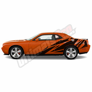 Geometric graphics shakedown Fits Dodge challenger graphics widebody super stock