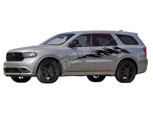 Wave surfer design Stripe for Dodge Durango Decal Sticker Side Door Graphics Vinyl Design