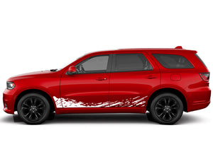 Mud Splash Stripe for Dodge Durango Decal Finish Sticker Side Door Graphics Vinyl Design