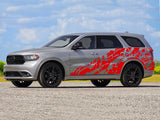 Skull design  wrap compatible with Dodge Durango 2022 SRT 392 AWD hood roof SXT, GT,GT PLUS,CITEDEL,RT