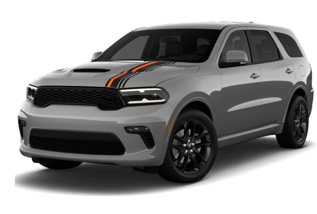 Stripe decal For Dodge Durango R/T Hemi orange decals Design Sticker