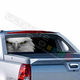 Eagle Decal Rear Window See Thru Sticker Perforated for Chevrolet Avalanche