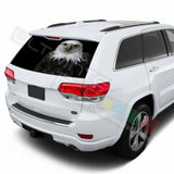 Eagles Decals Rear Window See Thru Stickers Perforated for Jeep Grand Cherokee