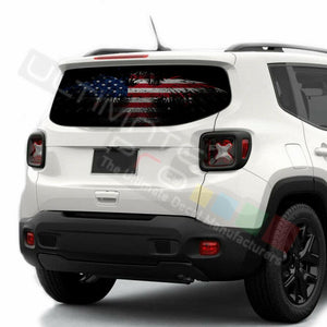 Eagles Decals Rear Window See Thru Stickers Perforated for Jeep Renegade 2020