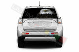 Eagles Decals Rear Window See Thru Stickers Perforated for Mitsubishi Outlander