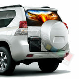 Eagles Decals Window See Thru Stickers Perforated for Toyota Prado 2017 2018