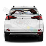 Eagles Decals Window See Thru Stickers Perforated for Toyota RAV4 2018 2019