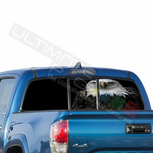 Eagles Decals Window See Thru Stickers Perforated for Toyota Tacoma 2018 2019