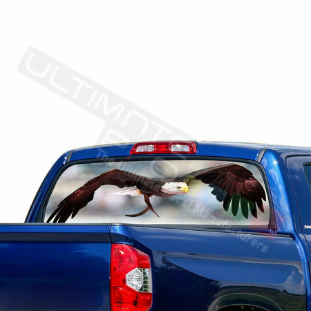 Eagles Decals Window See Thru Stickers Perforated for Toyota Tundra 2016 2017