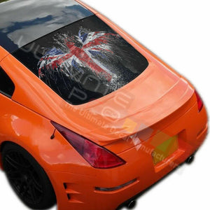 Eagles Designs Decals Window See Thru Stickers Perforated for Nissan 350z 2019