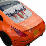 Eagles Designs Decals Window See Thru Stickers Perforated for Nissan 350z 2019