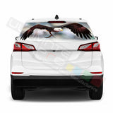 Eagles designs Rear Window See Thru Stickers Perforated for Chevrolet Equinox