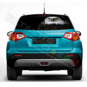 Eagles Designs Window See Thru Stickers Perforated for Suzuki Vitara 2016 2017