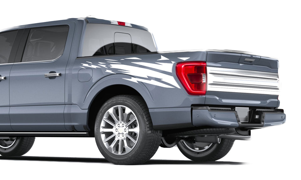 All Terrain Mountain look wrap 14th Gen Graphic veterans Graphics Crewcab cab 2X Side design DECAL bar Sticker for Ford F150 wrap-thirteenth-generation decal CAB 2020 2021 2022 2023 XL XLT