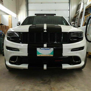 Full Sticker Decal Stripes for Jeep Grand Cherokee SRT8 Trim Body Lip Lamp Grill