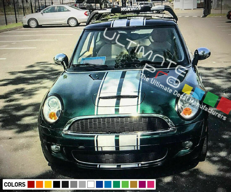 Full Stripe Kit for Mini Cooper S JCW F55 R60 R52 R53 R54 R56 R57 R58 R59 Works