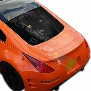 Graphic Designs Decals Window See Thru Stickers Perforated for Nissan 350z 2019