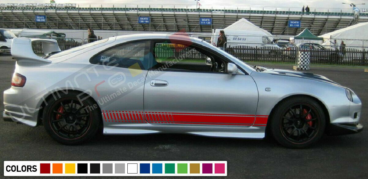 Graphic Stripe Kit for Toyota Celica GT4 GT-four ST205 Skirt 1994