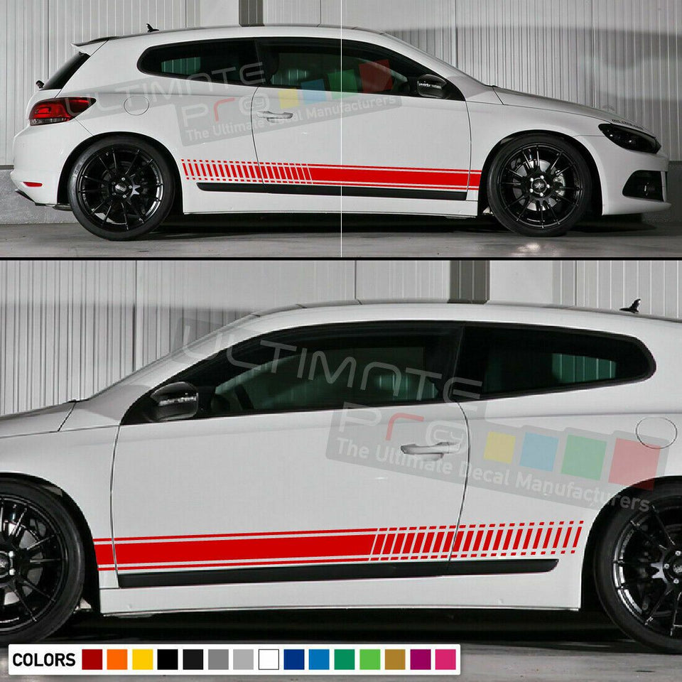 Graphic Stripe Kit for VW Volkswagen Scirocco R Mirror Cover 2013 2014 2015 2016