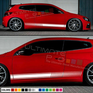 Graphic Stripe Kit for VW Volkswagen Scirocco R Mirror Cover 2013 2014 2015 2016