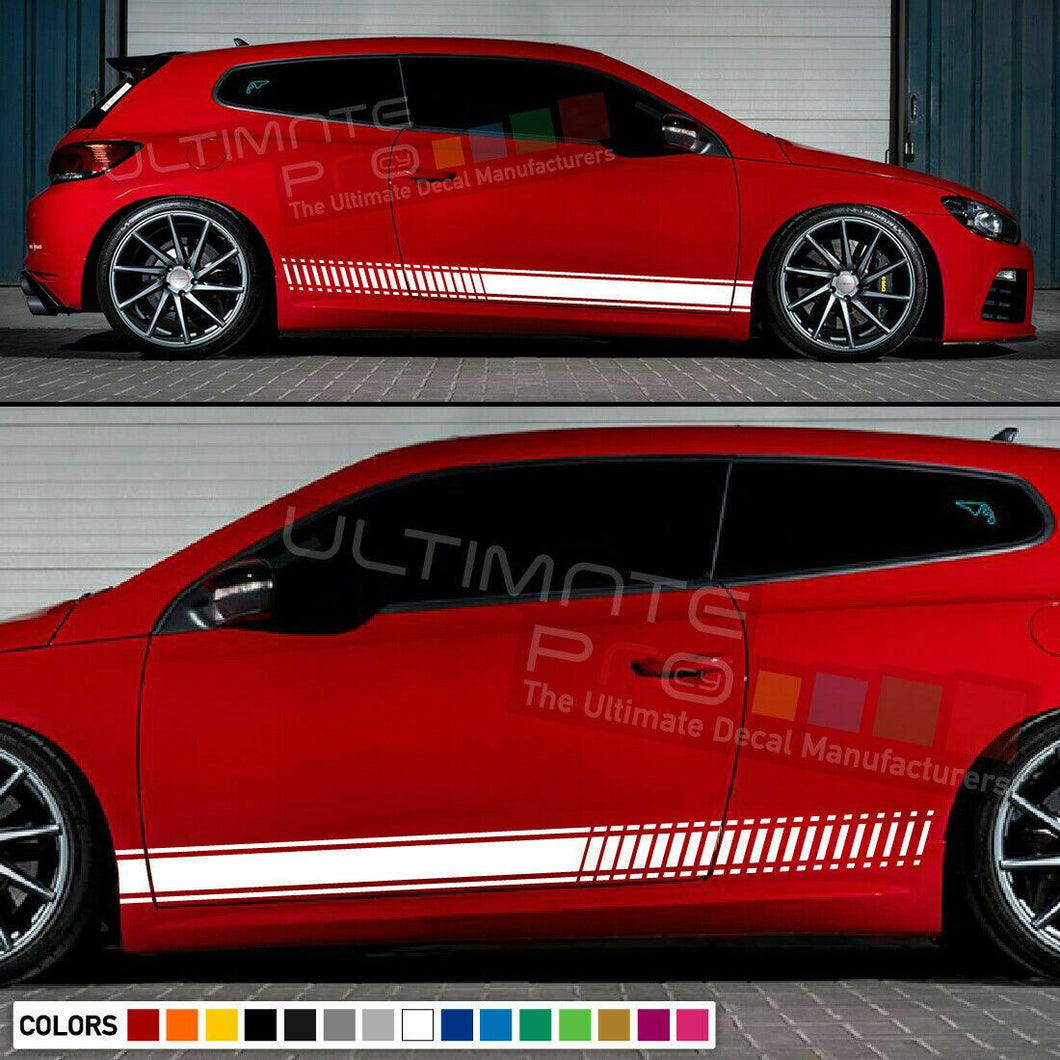 Graphic Stripe Kit for VW Volkswagen Scirocco R Mirror Cover 2013 2014 2015 2016