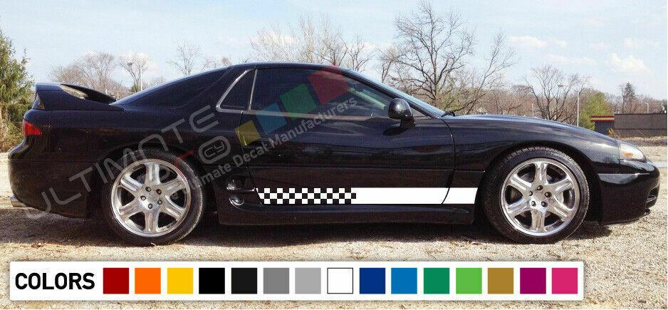 Graphics Stripe body kit set For Mitsubishi 3000GT VR-4 Dodge Stealth RT CARBON