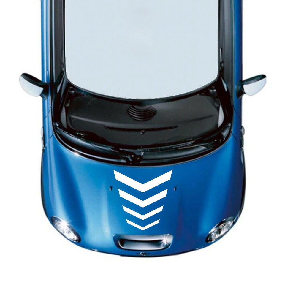Hood Racing Decal Sticker For Mini Cooper Mirror window 2013 - 2017 Sport Vinyl