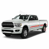 Horn Graphic Side Bed Stripes Decal Sticker for Dodge Ram Crew Cab 3500 SRT8 R